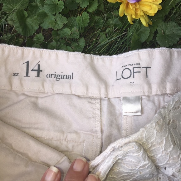 Loft Ann Taylor crochet short - Picture 5 of 8